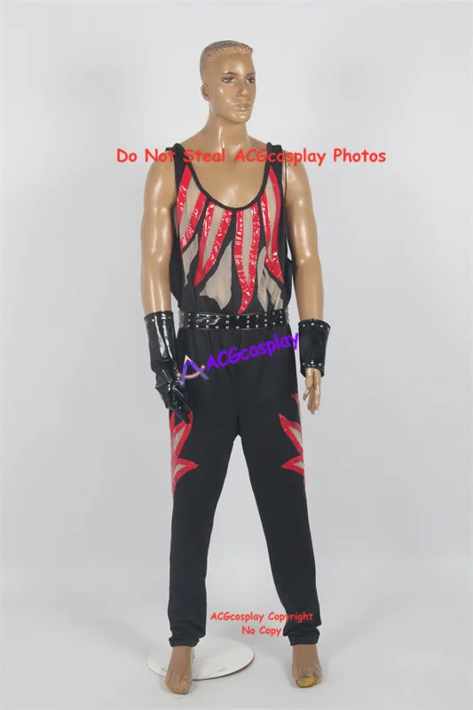 Kane Cosplay Costume with Mesh Fabric Include Belt and Glove acgcosplay Garment version 8
