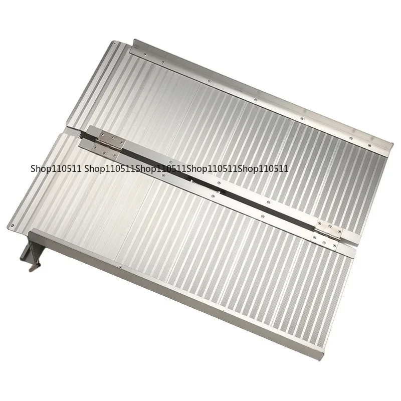 Portable Folding Barrier-Free Access Dodo Bank Hotel Steps Wheelchair Ramp Plate Aluminum Ramp