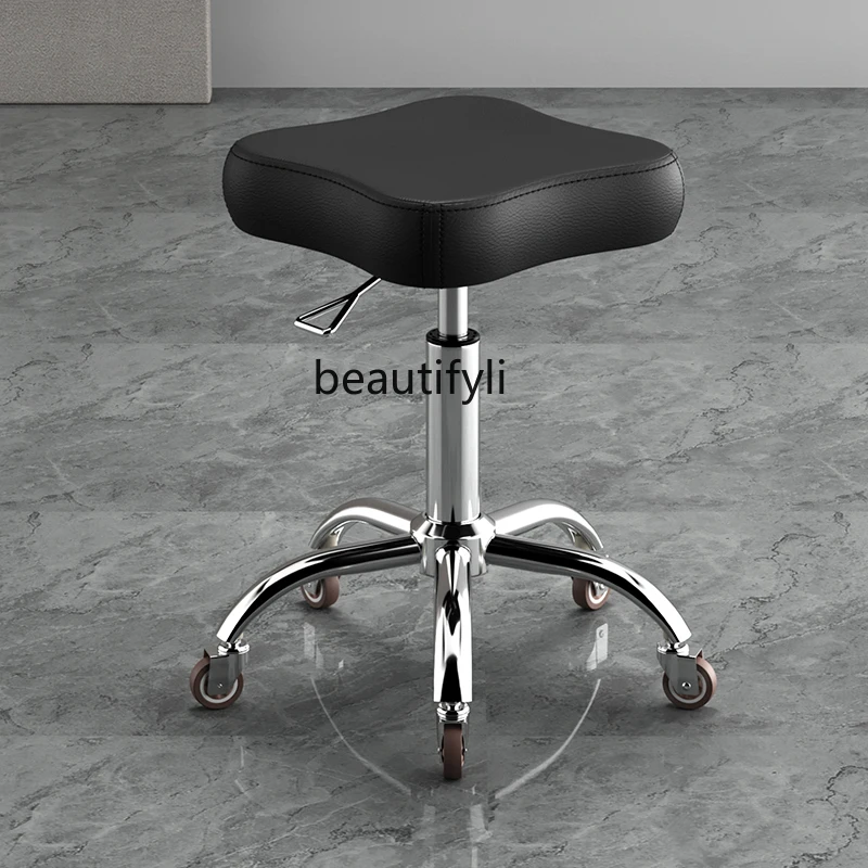 Beauty stool pulley, special chair for beauty salon, master, large work stool lifting and rotating, nail stool