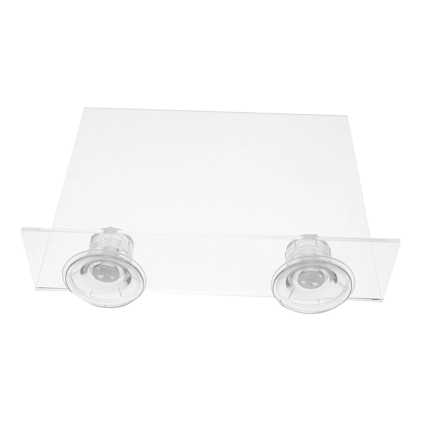 

Parrot Platform With Strong Suction Cup For Window Shower Wall Bird Cage Accessories Sturdy Acrylic Perch Stand For Small Birds