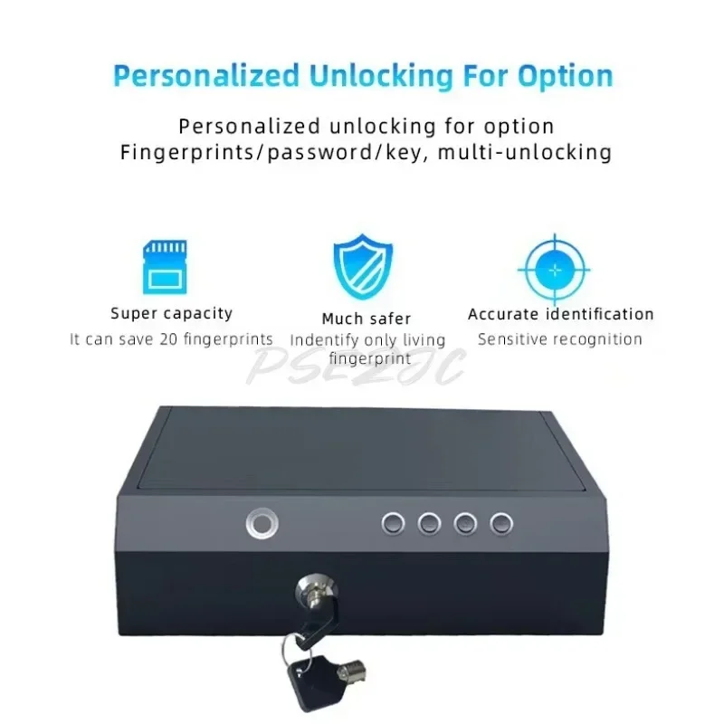 Household Anti-theft Password Box Fingerprint Safe Valuable Item Password Security Protection Box