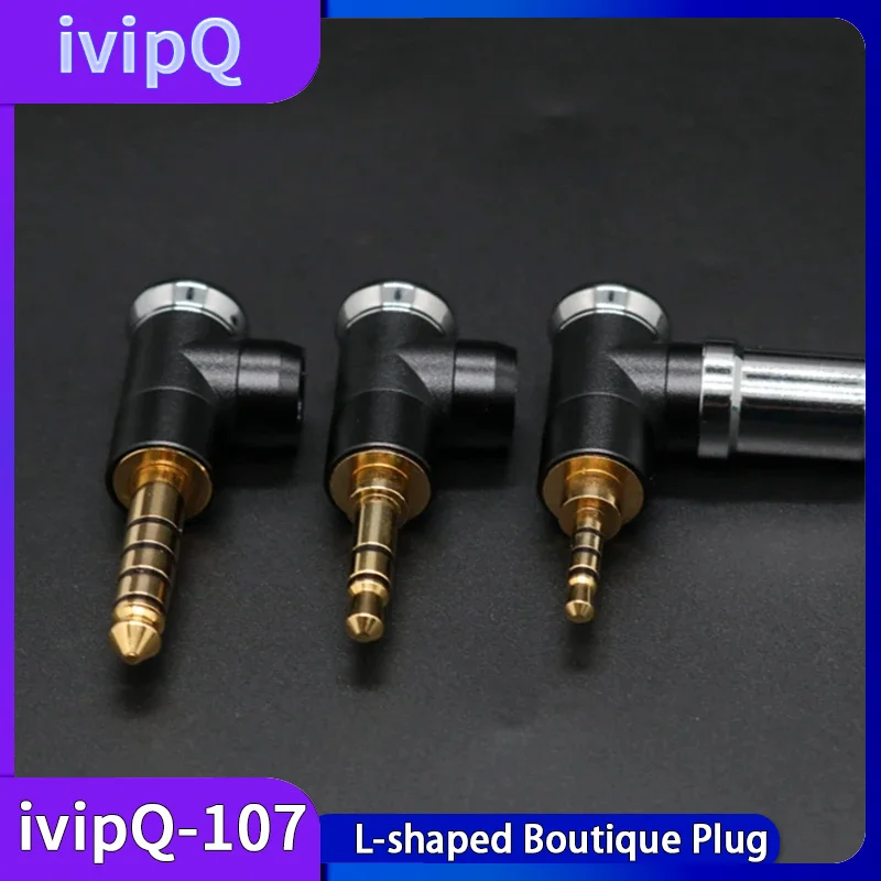 Imagem -06 - Cabo de Atualização de Fone de Ouvido Hifi Plugs Modulares tipo l 25 mm 35 mm 44 mm Mmcx 078 mm 2pin Qdc Tfz Ivipq107