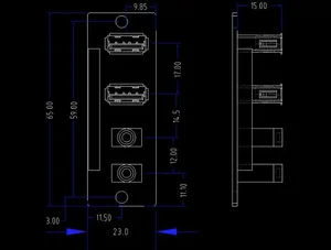 10 최고의 판매 HD 오디오 전면 패널 - №3