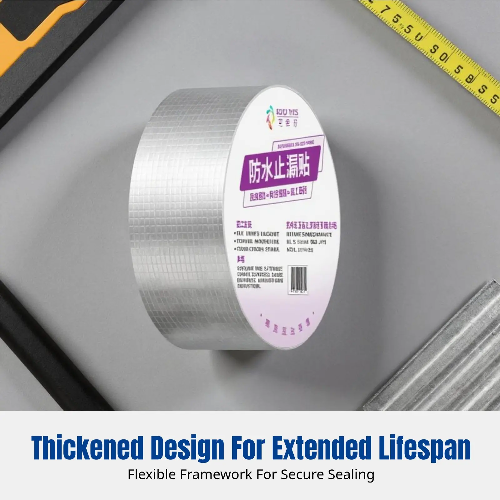 

Butyl Waterproof Sealing Tape, Auto Leak Repair, Ceiling, Kitchen, Pipe Sealing Roll