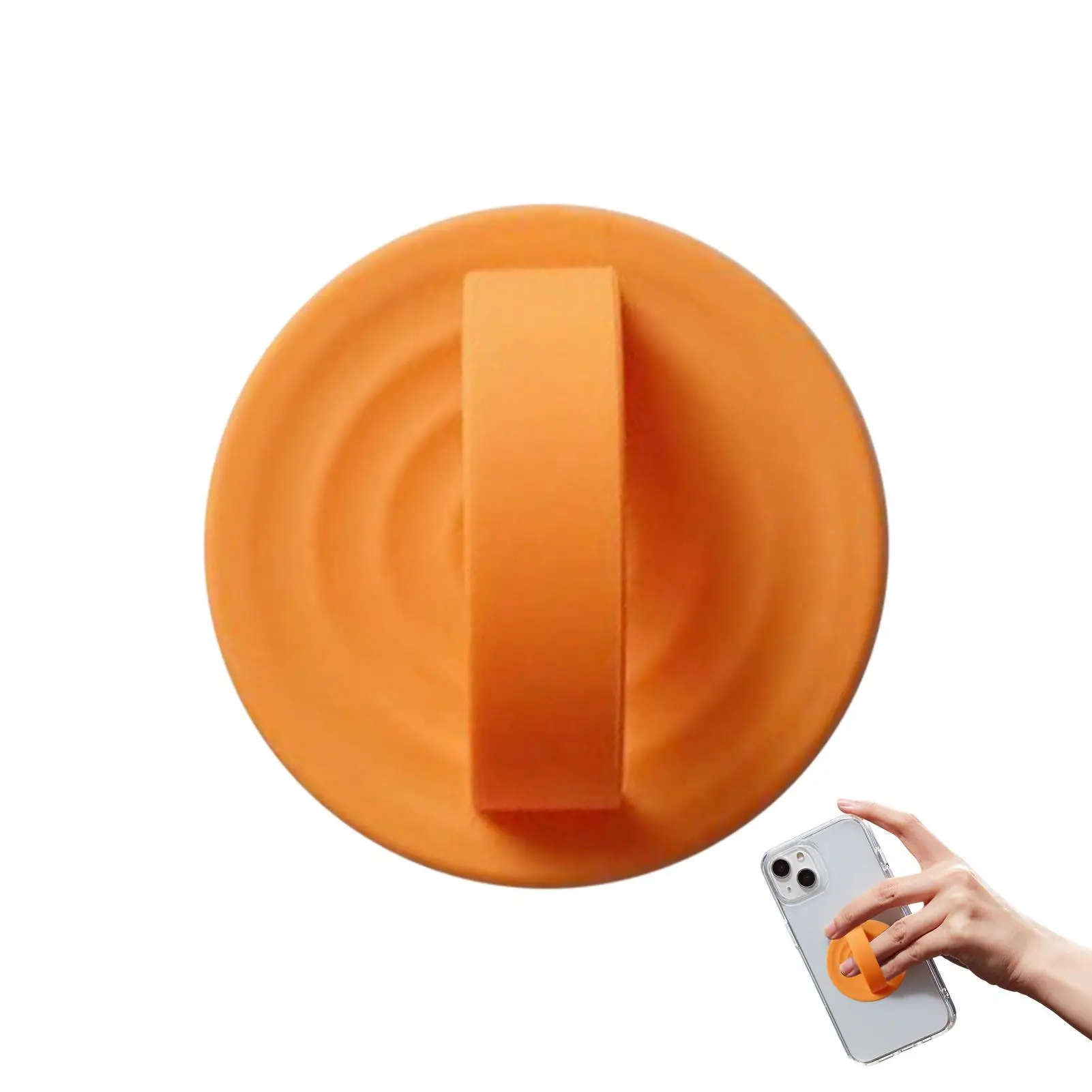 

Magnetic Phone Ring Cellphone Mount Ring Grip Silicone Magnetic Phone Holder For Home Car Gym Photography Bedroom Office Living