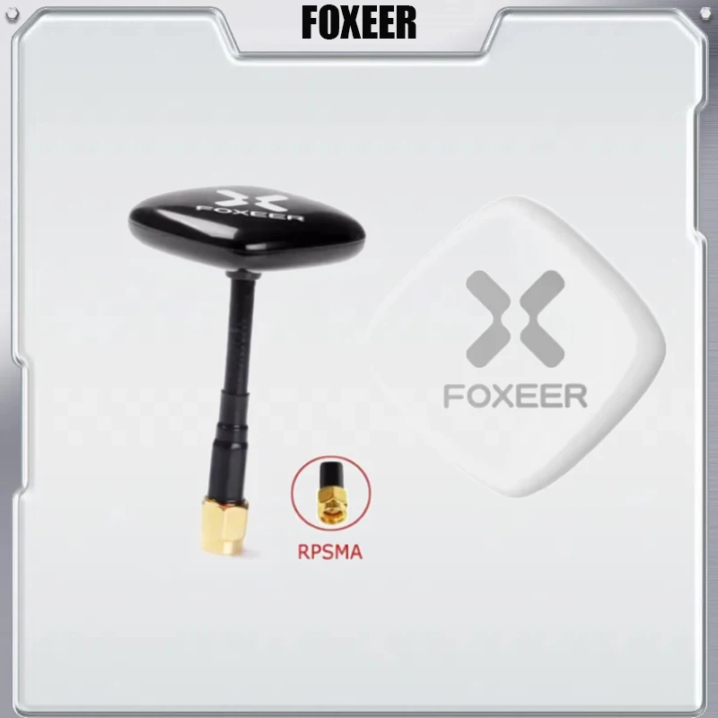 Foxeer ECHO V2 2 5.8GHz 9dBi Patch Antenna LHCP RHCP for RC Airplane FPV Racing Freestyle Drones VTX VRX Goggles Monitor DIY