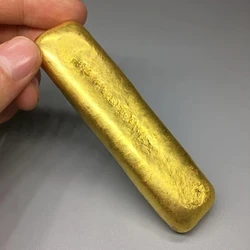 Exquisite gold-plated Daqing gold bar home decoration