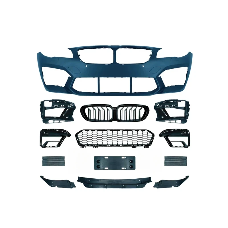 

Auto Parts 5 Series F10 2011-2017 Upgraded F10 F18 Style High Quality Body Kit Front and Rear Bumper Side Skirt