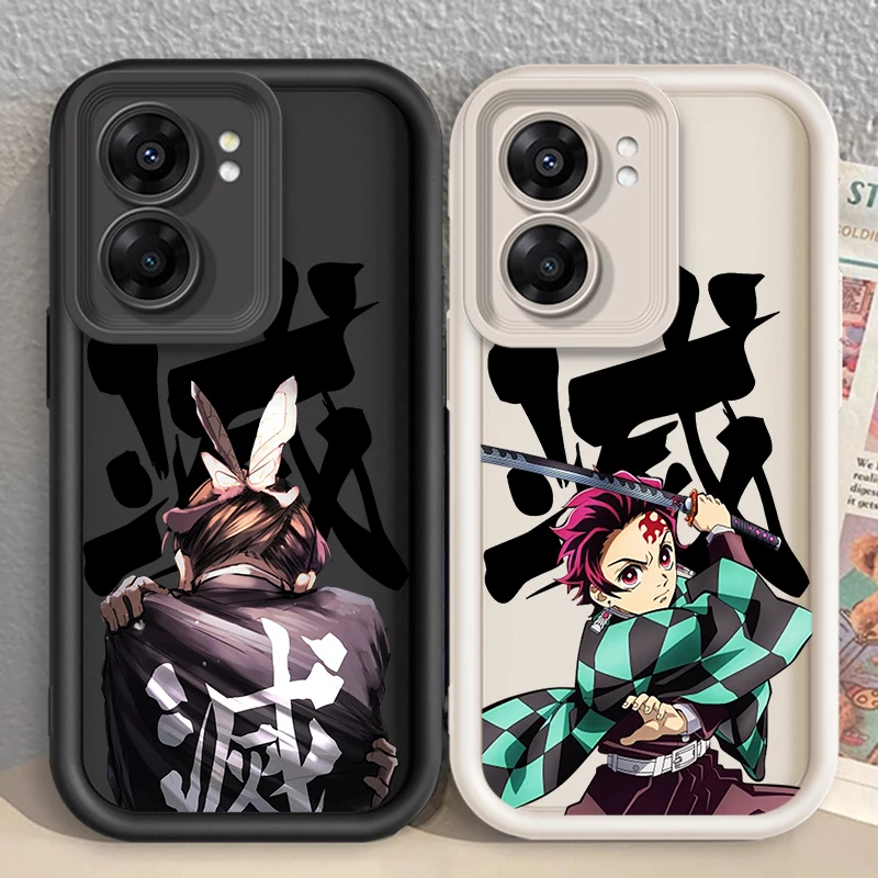 

Japanese Anime D-Demon Slayer Eye Ladder For OPPO Find X5 X3 A58 A57 A55 A53 A54 A92 A74 A78 A98 A16 A94 A76 A72 5G Back