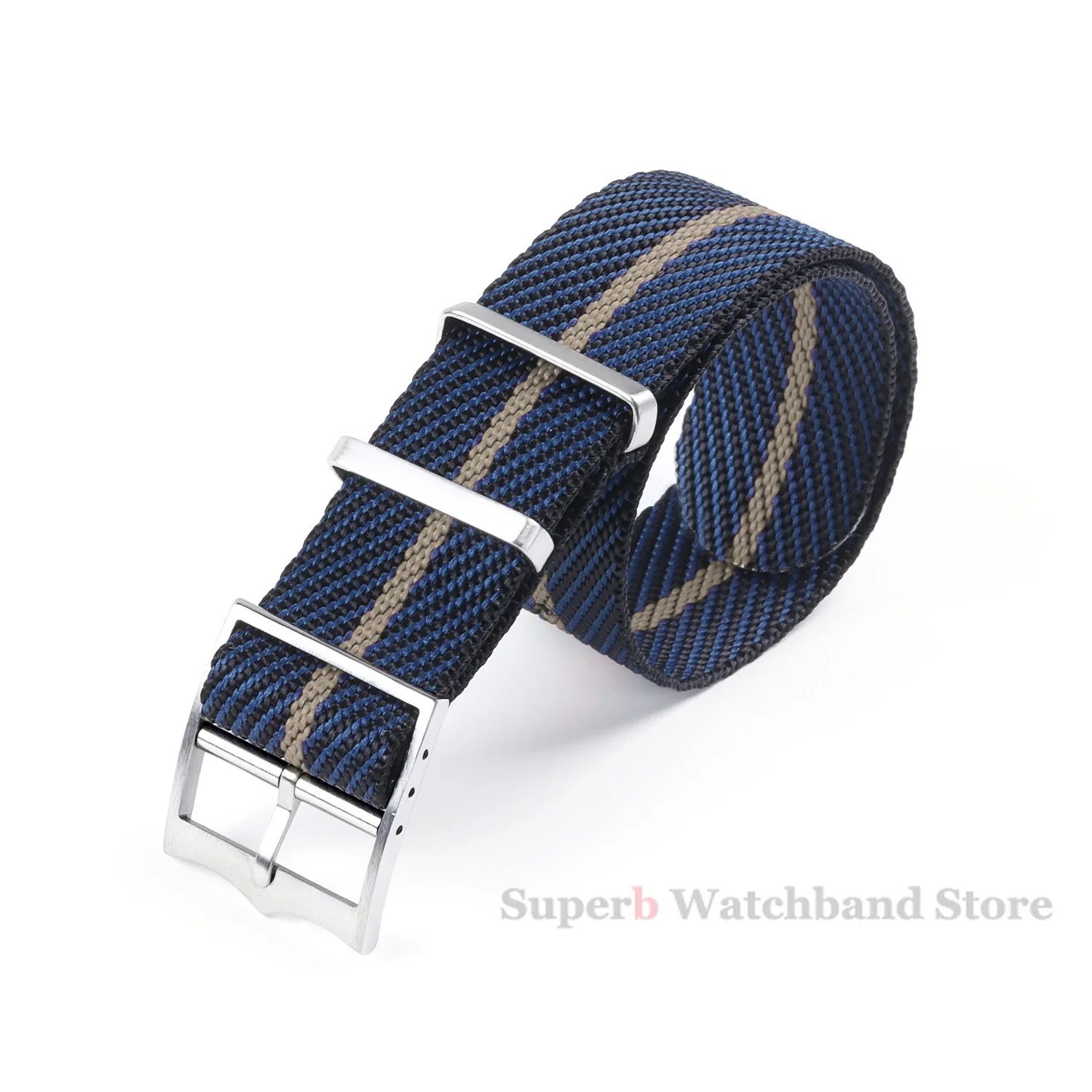 20mm 22mm Premium Nylonarmband für Tudor Canvas Militäruhrenarmband für Seiko Stoffarmband für Rolex-Armband Bronzeschnalle