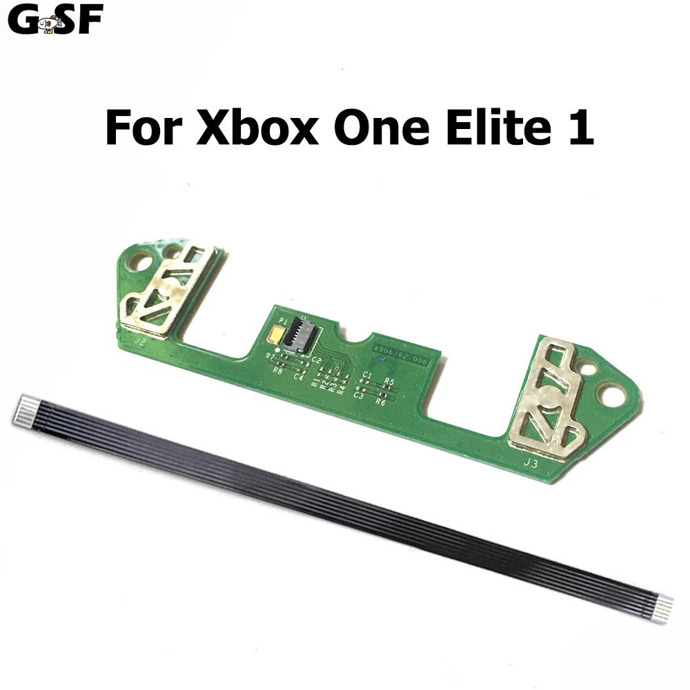 GSF PCB 후면 회로 기판 패들 단추 보드 플렉스 리본 케이블 교체 모듈, Xbox One Elite 1 무선 컨트롤러용