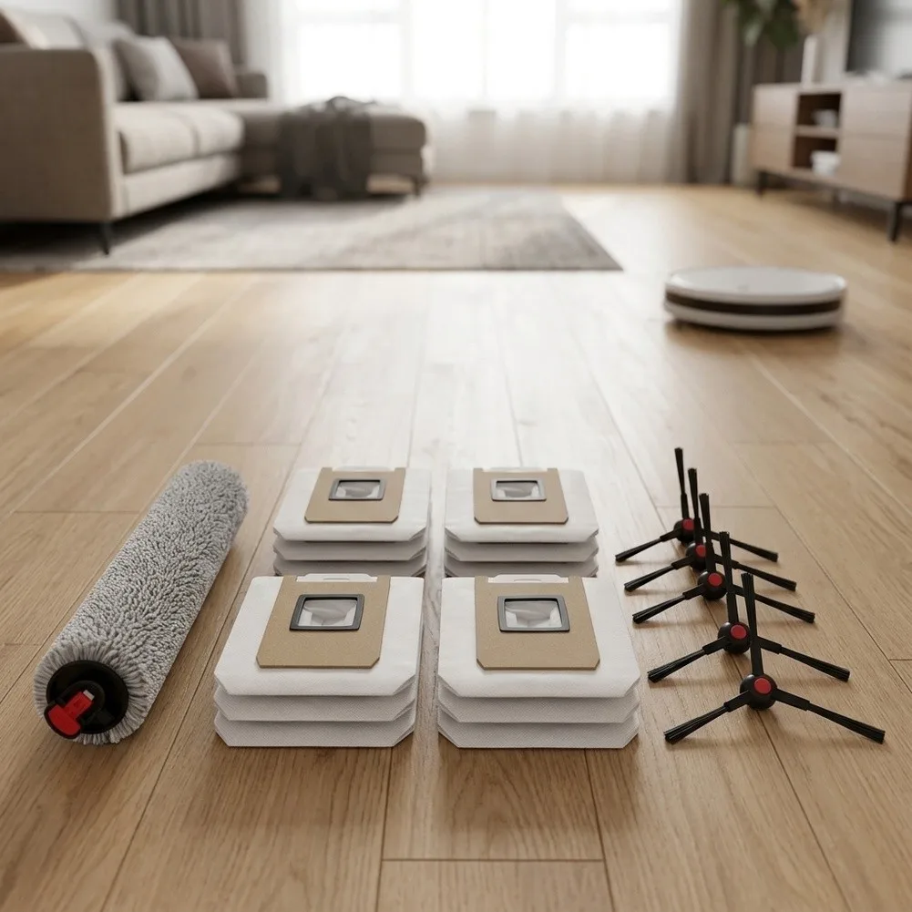 Main Brush Kit Vacuum Cleaner Accessories Microfiber Construction Vacuum Parts For Cleaning Easy Install Vacuum Accessories