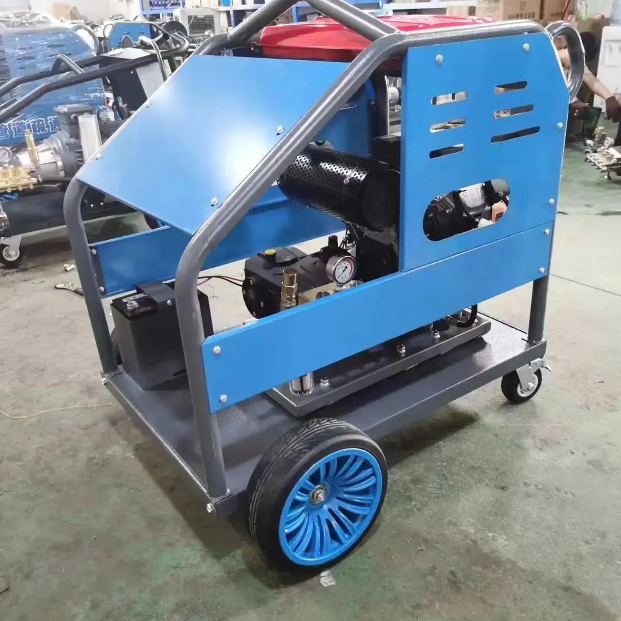 

China factory steam industry high pressure concrete cleaning machine wholesale