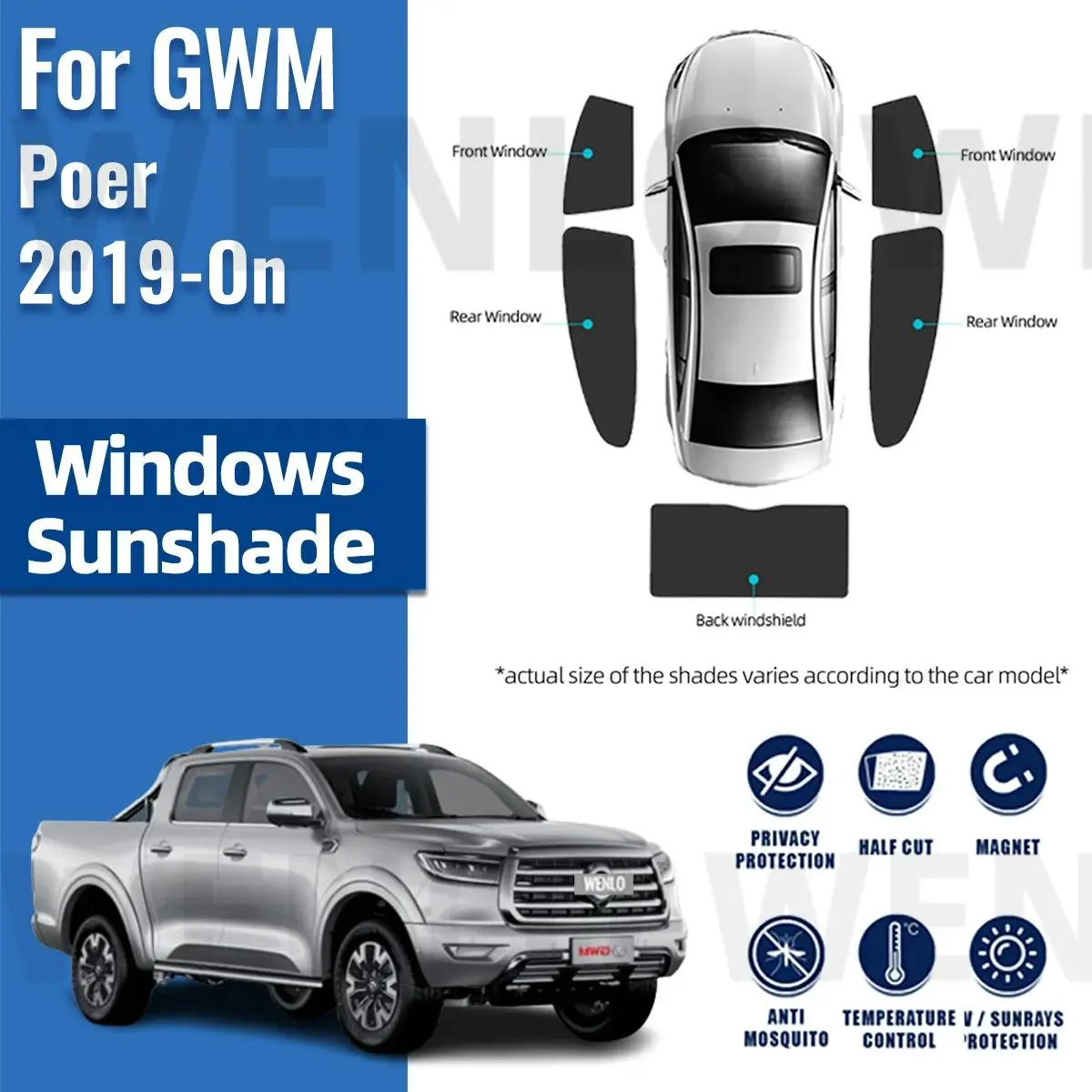 Gwm poer 2023 (аксессуары, wall, great, cannon) купить от 437,00 руб. Внешние части на 1rub.ru