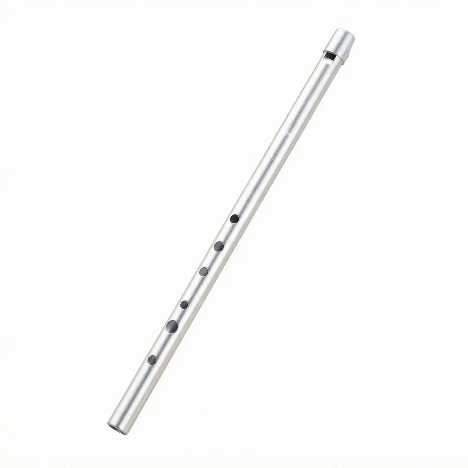 Lightweight Aluminum Irish Whistle for Traditional Melodies with Beginner Guide and Protective Travel Case
