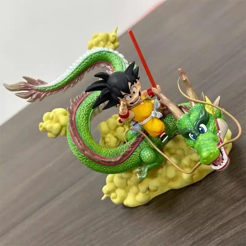 Son Goku Action Figure Anime Dragon Ball Z Shenlong Shenron Figuras Toys Manga Dbz Figurine Gk Statue Models Toys Festival Gifts