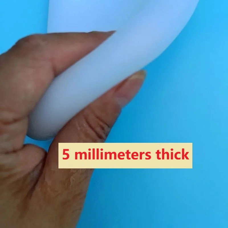 Calf Prosthetic Gel Sleeve Silicone Sock Disabled Residual Limb Leg Below Knee Amputees Sheath Soft Cover Liner Stump Amputation view 5