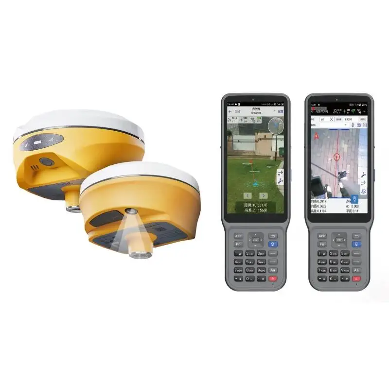 

New Technology 1408 Channels IMU Upgraded Gnss Rtk System V300 Gnss Rtk Base And Rover