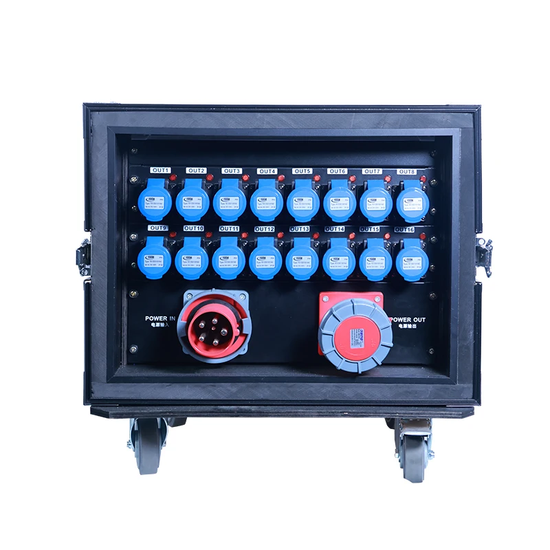 Factory Direct Sale 16Ch Output Power Distribution For Dj Lighting Par Can Church Concert Wedding Lights Equipment