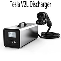 CCS Car DC V2L Discharger For New Energy Vehicles V2H Discharger 4 KW 32A 110-240V Power conversion Socket Only for Tesla models