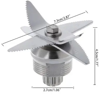Náhradní díly pro mixér a odšťavňovač, čepel a nůž kompatibilní s TWK TM 767 800, TWK JTC 767 800, biolomix t5200, gastrorag b020b, kuchyňská sada 10 nejlepší prodej díly mixéru mixéru mixéru - №5