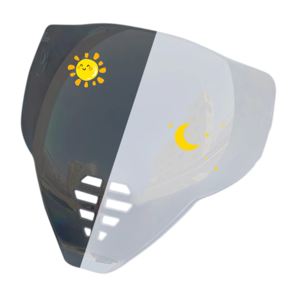 

Фотохромные линзы для визора мотоциклетного шлема, совместимые с ICON Airflite, сменные лицевые элементы для визора