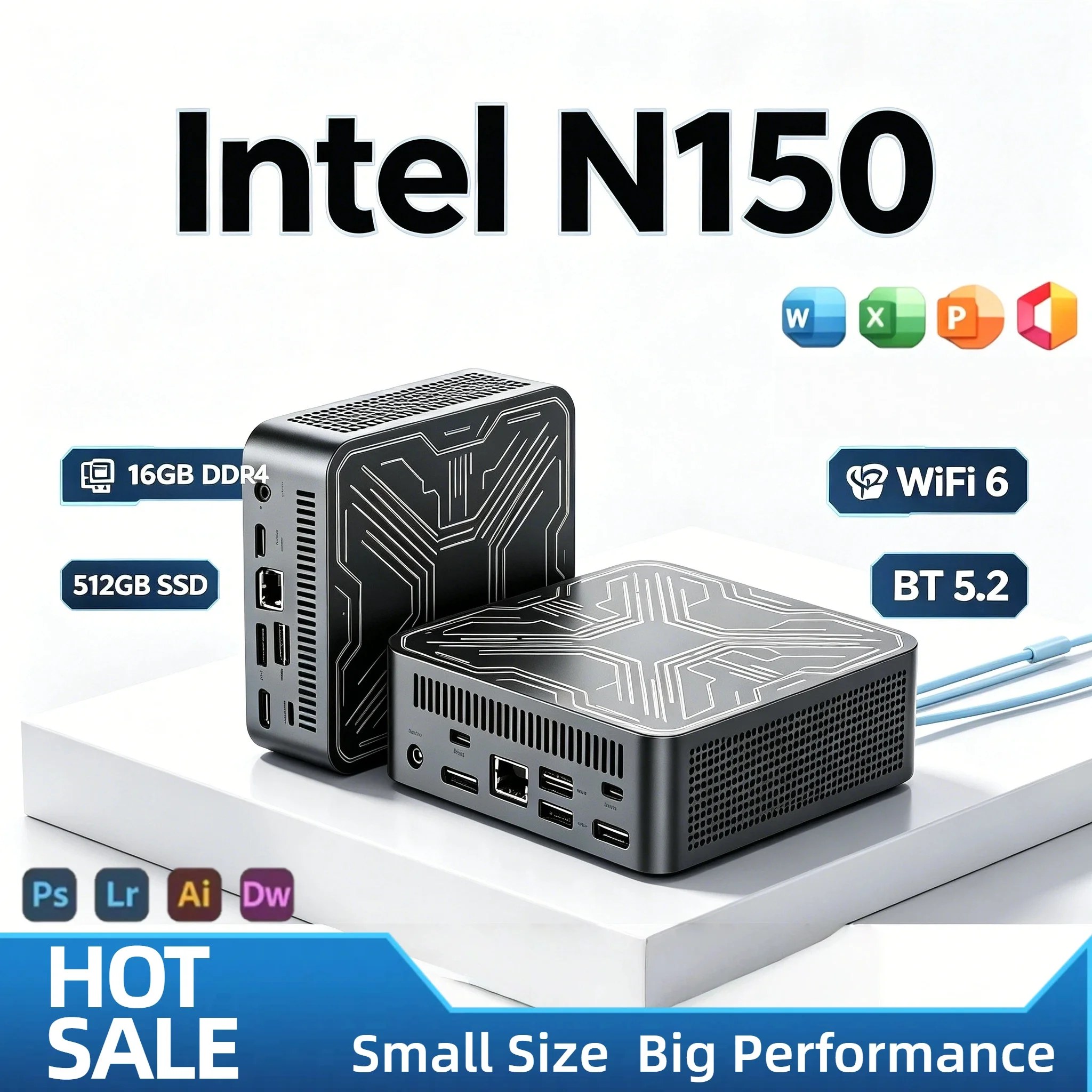 mini-pc-intel-n150-2026-4c4t-36ghz-16gb-ddr4-m2-ssd-triple-4k-hdmi-dp-wifi6-bt52-silent-cooling-office-home-pro-max
