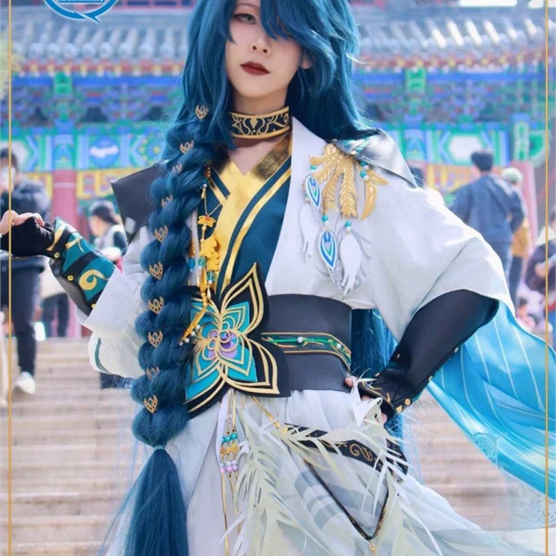 

Cos Costume on Literary Ugliness Female to B Cosplay Male Second Dimension Ancient Style Han Chinese Clothing