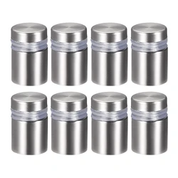 4/8pcs Glass Fasteners 16mm Dia Stainless Steel Acrylic Advertisement Standoffs Pin Nails Billboard Fixing Screws Hardware