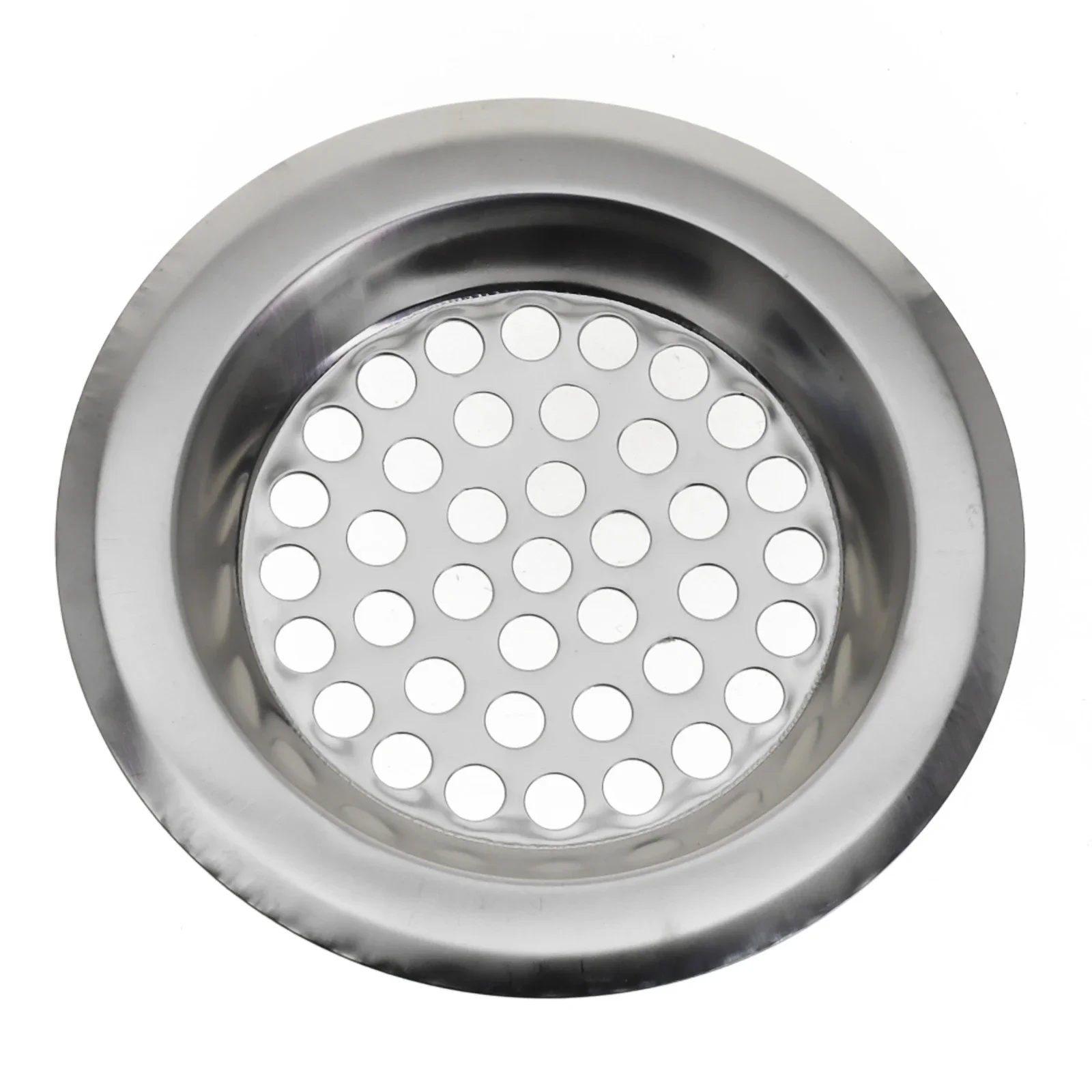 60/75mm Stainless-Steel Hair Filter Circle Vents Grille Cover Bath/Bathroom Sink Shower Drain Filter Cover Hair-Catcher Tools