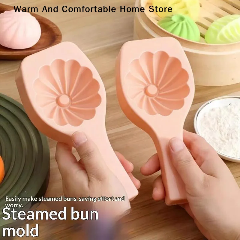Hot Baking Mold Steamed Bread Mold Artifact Pasta Steamed Stuffed Bun Tool Steamed Stuffed Baozi Making Molds Kitchen Accessory