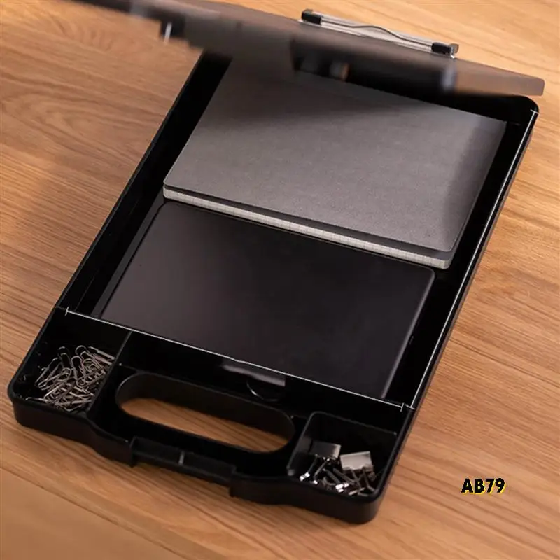 3X пластиковый буфер обмена формата А4, ящик для файлов, папки для документов, буфер обмена, портативный чехол для хранения буфера обмена