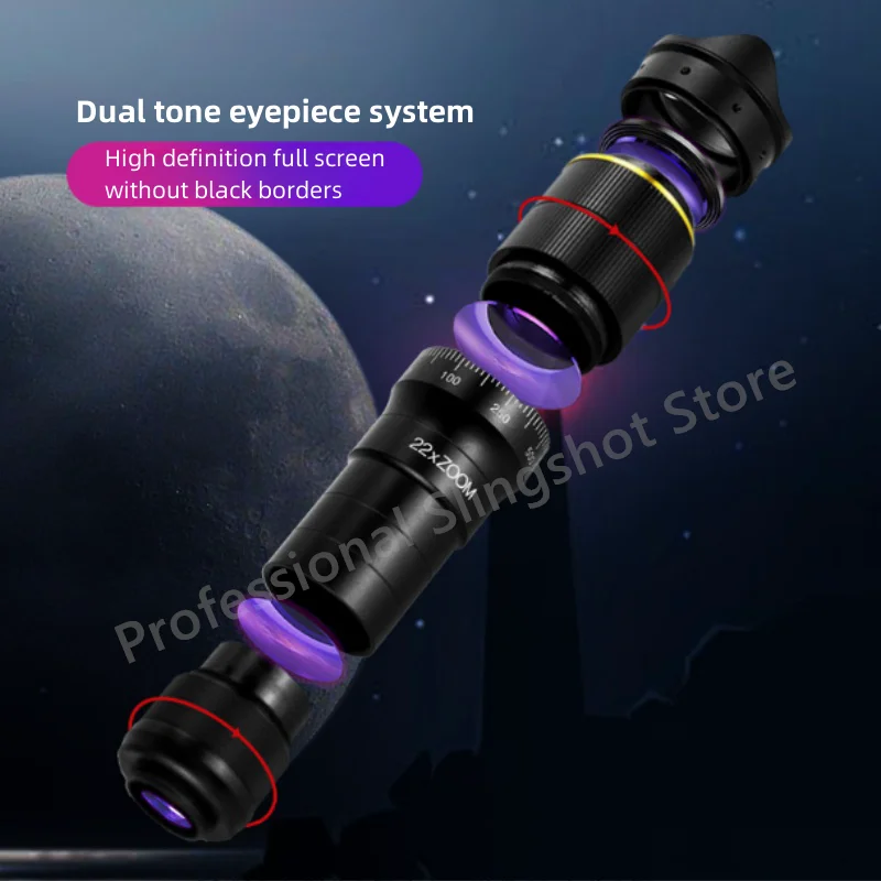 Mobile Photography Lens with 32X Telescope High Magnification High-definition Camera Zoom Mobile Phone Lens Microscope