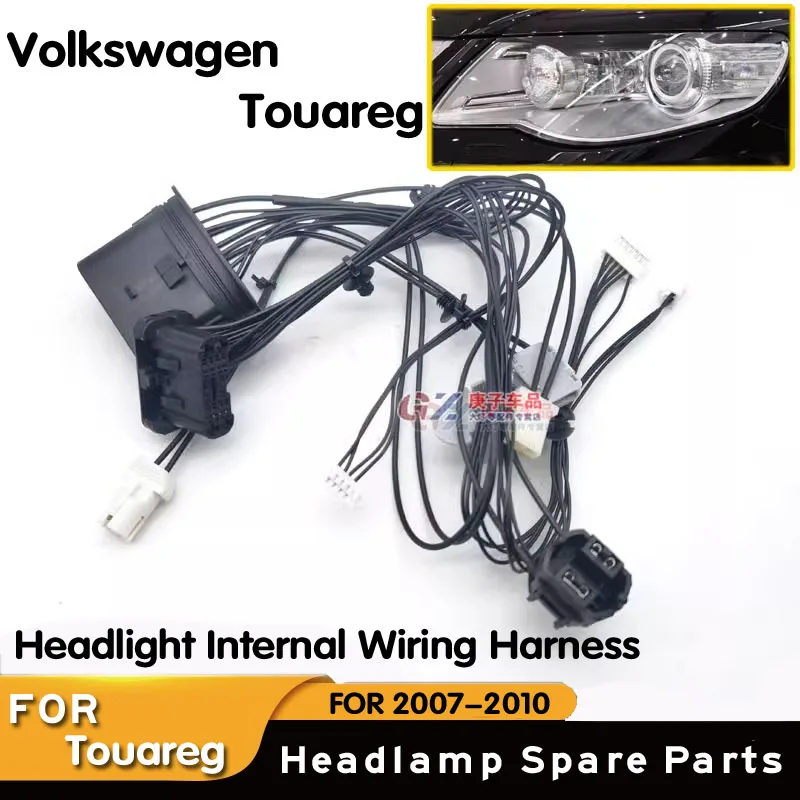 

For 2007-2010 Volkswagen Touareg Headlight Harness Touareg Plug Wiring Harness Touareg Light Wiring AFS Follower Adjustment