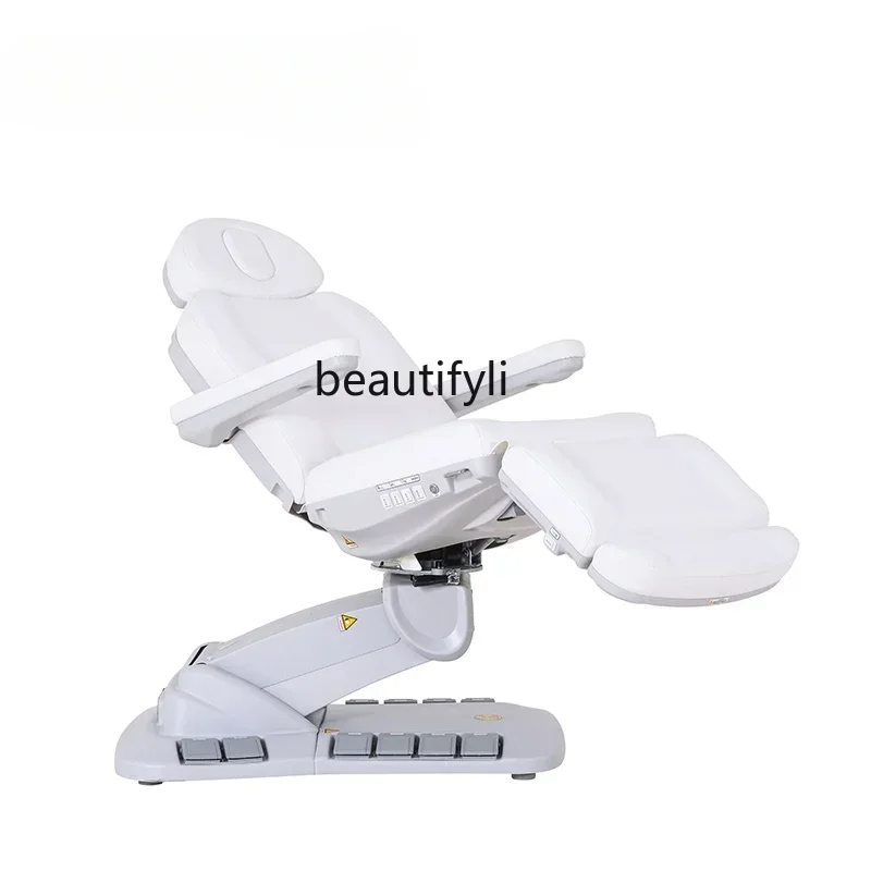 Automatic Intelligent Facial Bed Multi-Function Four-Motor Folding for Beauty Salons Physiotherapy Bed Massage Nursing Bed