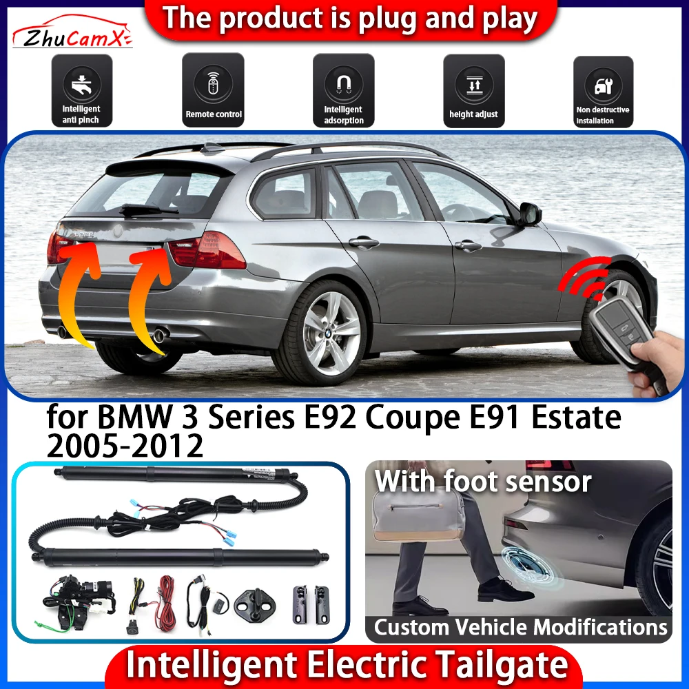 

Smart Powered Tailgate System for BMW 3 Series E92 Coupe E91 Estate 2005-2012 Automatic Intelligent Electric Trunk Lift Control