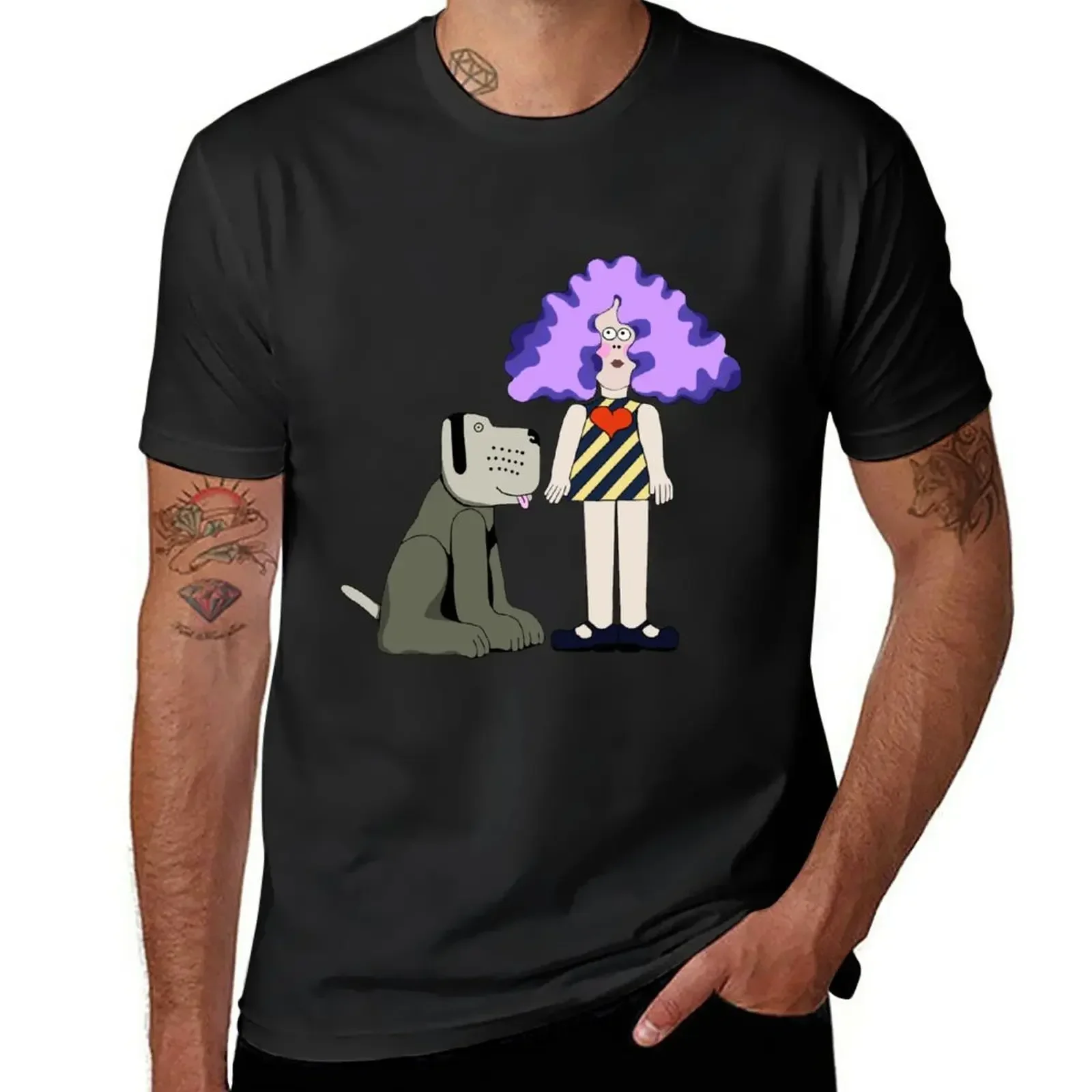 Crystal Tipps and Alistair T-Shirt oversizeds anime figures baggy shirts mens t shirts casual stylish