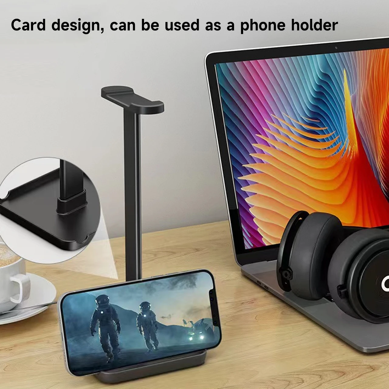 ヘッドセットスタンドホルダー