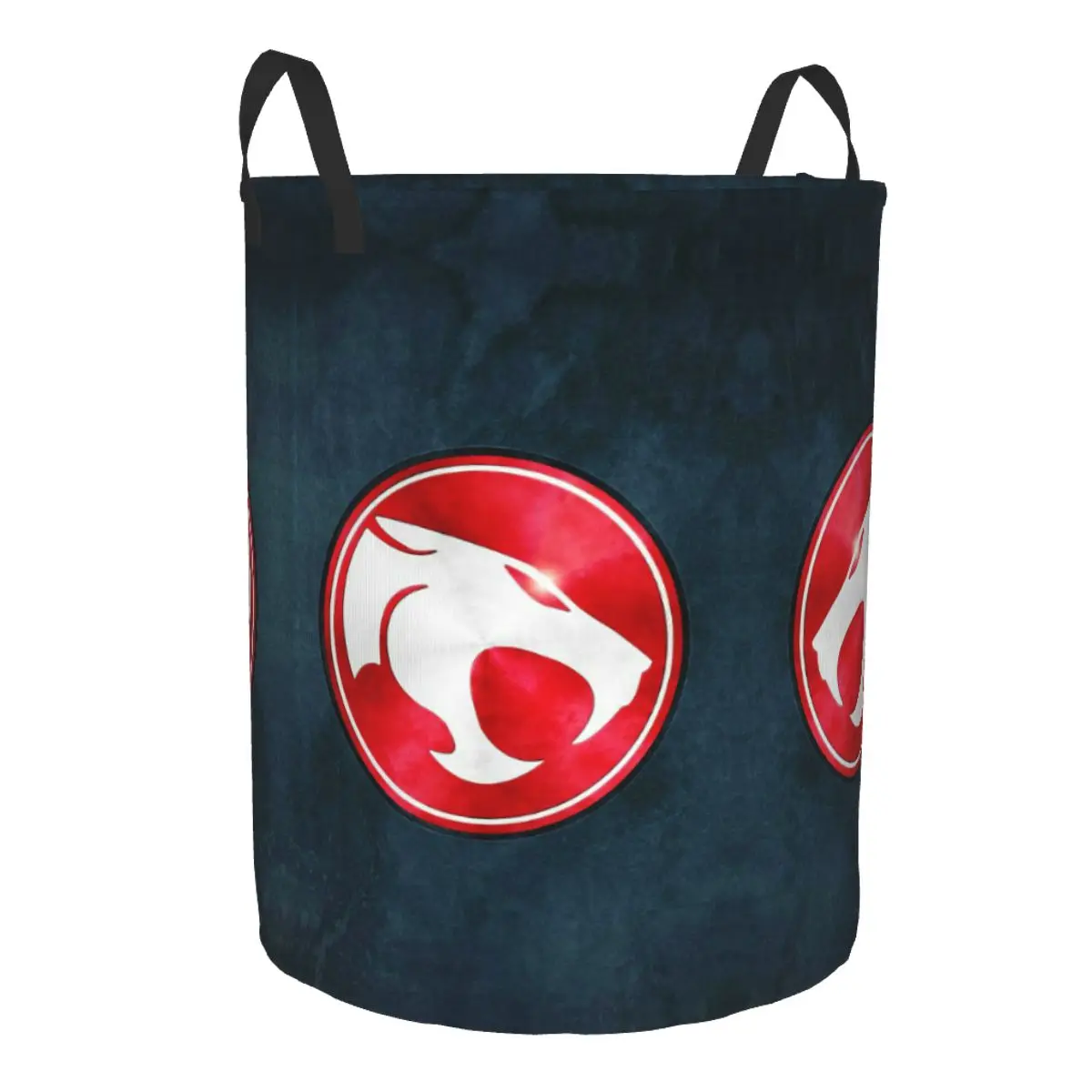 Anime   Thundercats Laundry Hamper Large Storage Basket HiMan Tygra Girls Boys Toy Organizer