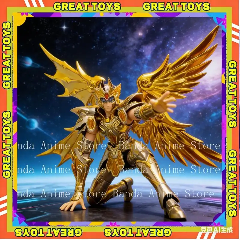 

In stock GT Model SOG Gemini Saga Soul of Gold Divine Armor with Totem Saint Seiya Myth Cloth EX Anime Action Figure Toys Gifts