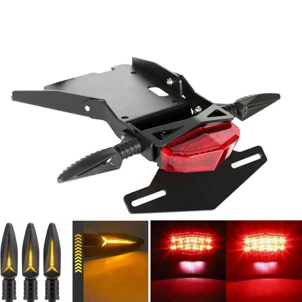 

LED Tail Brake Indicator Light Rear Fender Eliminator For BMW R NINE T 2013-2023