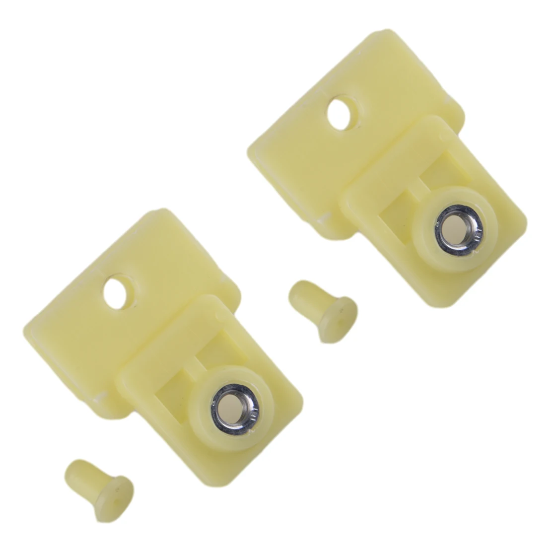 2pcs Car Window Regulator Clip Glass Channel Slider Sash Mount Fit for Nissan Honda Plastic