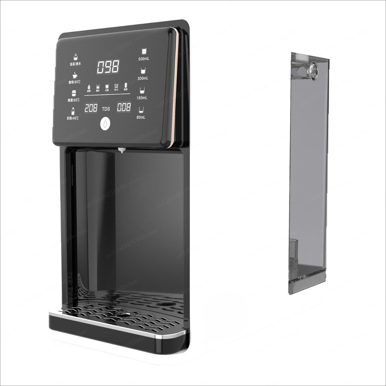 Ready to use desktop water dispenser, household integrated cold and hot water purifier for direct drinking