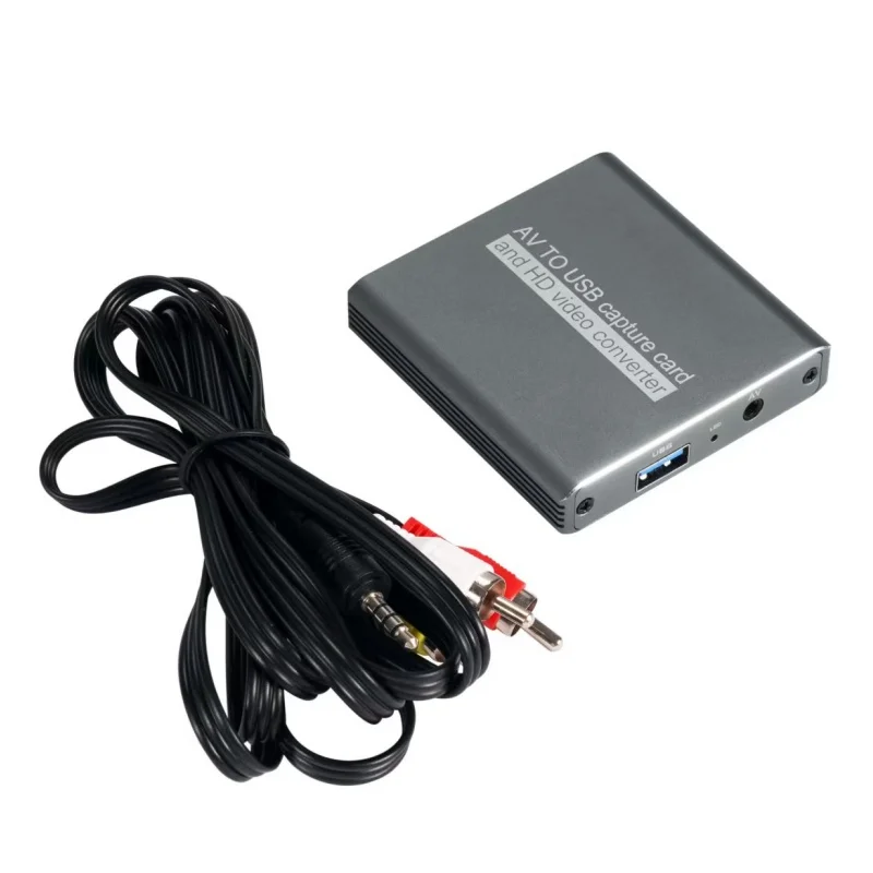 AV to  USB2.0 Video Capture Card  Adapter HDTV  with for Computer Video Recording Live Streaming Capture Card 1080P