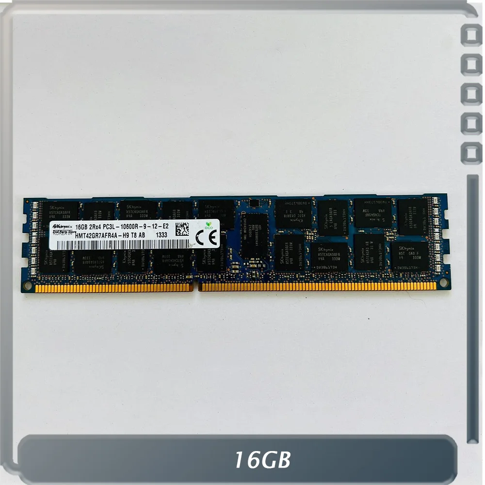 

1 шт. HMT42GR7AFR4A-H9 DDR3L 16 ГБ 2R*4 1333 REG для серверной оперативной памяти SKhynix