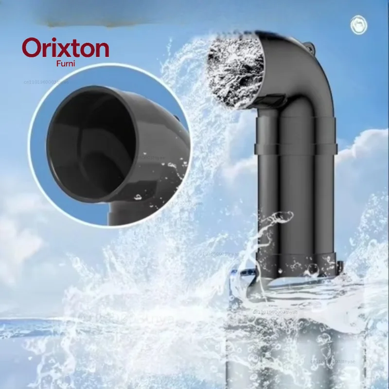 n fish pond filter pump - large diameter and high flow, rainproof design, suitable for aquaculture water change, koi pond