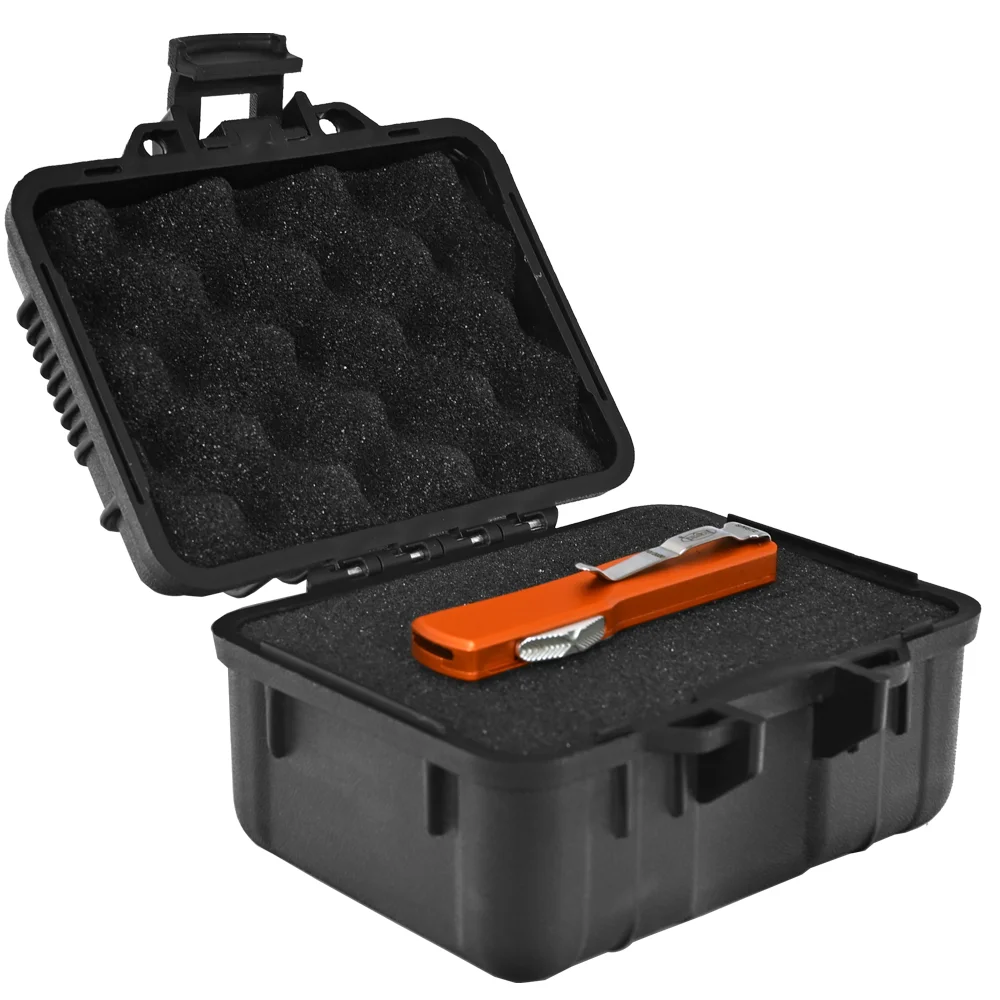 Toolbox Outer Dimensions 125x110x70mm Outdoor Portable Safety Toolbox Suitable for Portable Instruments Plastic Storage Box