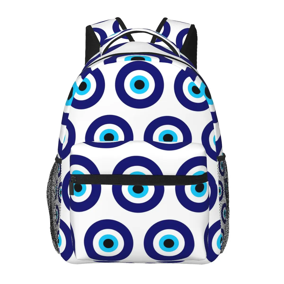 

Magic Eye Five Set Evil Ey Student Backpack School Bag Hiking Travel Daypack for Boys Girls Fashion Bookbag Shoulder Bags