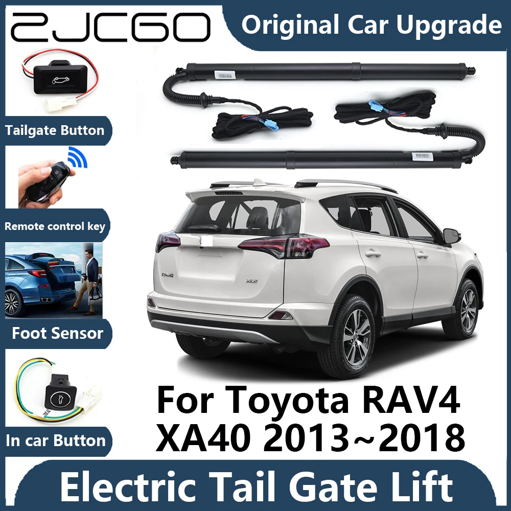 For Toyota RAV4 XA40 2013~2018 Automatic Tailgate Electric Tail Gate Lift Prop Support Vehicle Power Rear Door Liftgate Strut