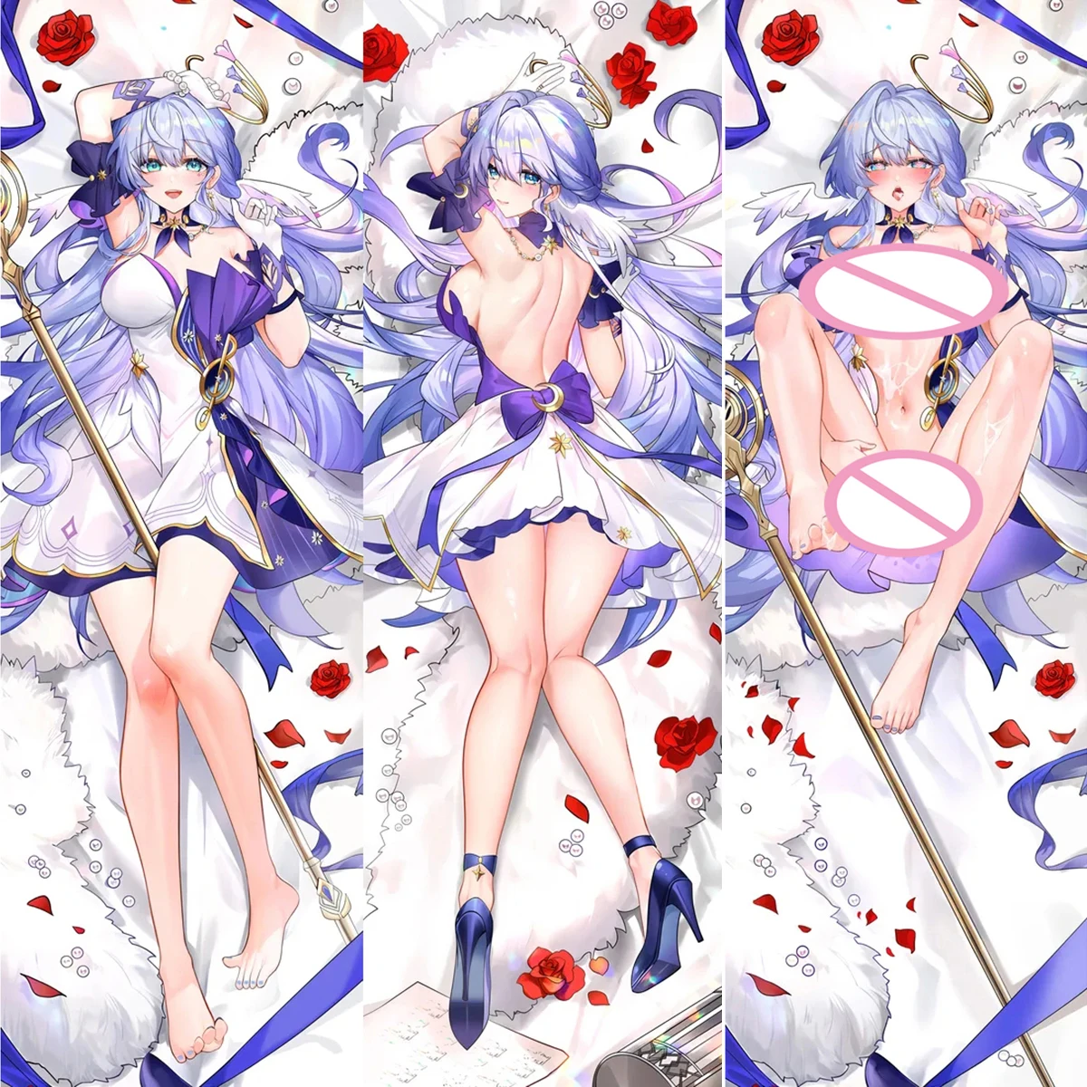 

Anime Honkai: Star Rail Robin Sexy Dakimakura Hugging Body Pillow Case Cosplay Otaku Pillow Cushion Cover Bedding YY